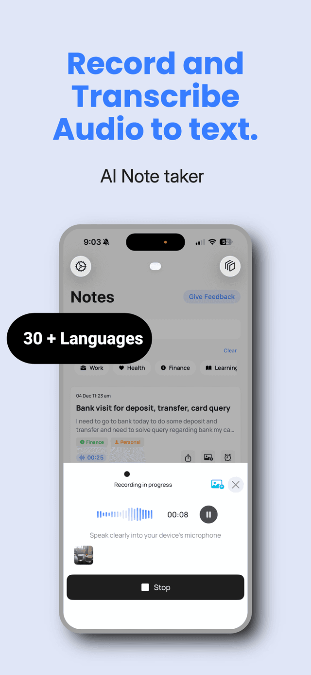 Voicely screenshot 1